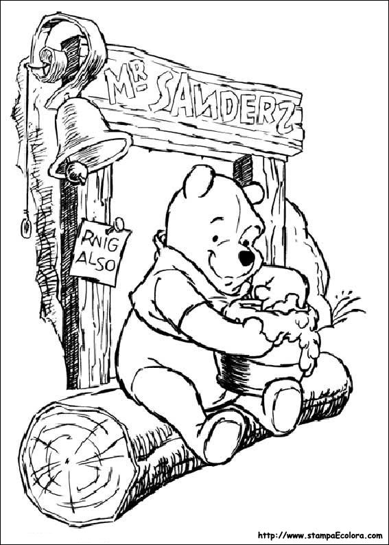 Disegni Winnie the Pooh